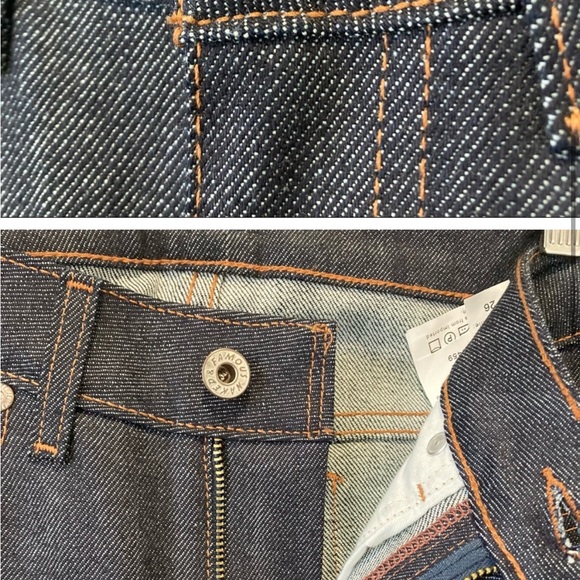 Naked & Famous Denim The High Skinny Stretch Selvedge Jeans Size 26 fits 25 - Picture 3 of 7
